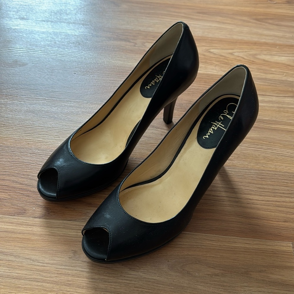 Cole Haan Peep Toe Pump